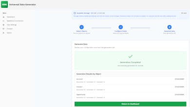Universal Data Generator gallery image