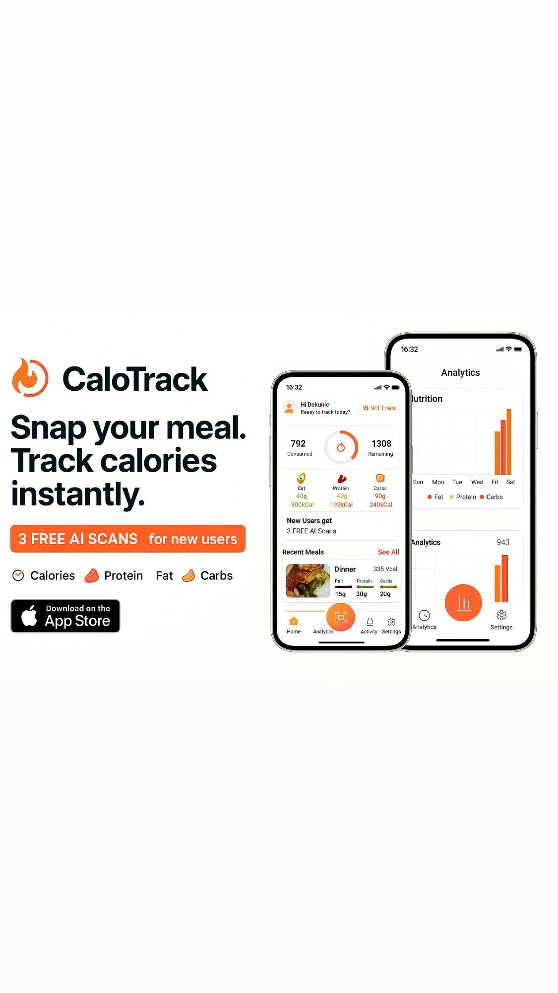 CaloTrack gallery image