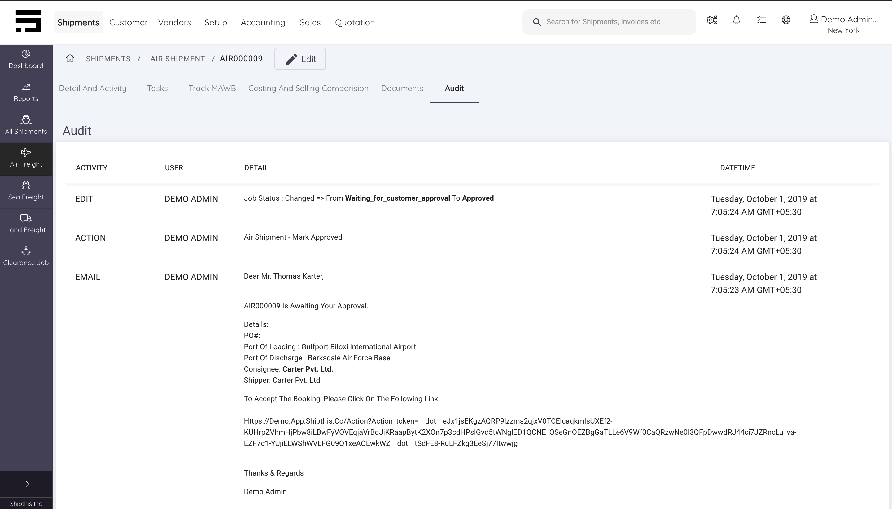 Freight Forwarding Software gallery image