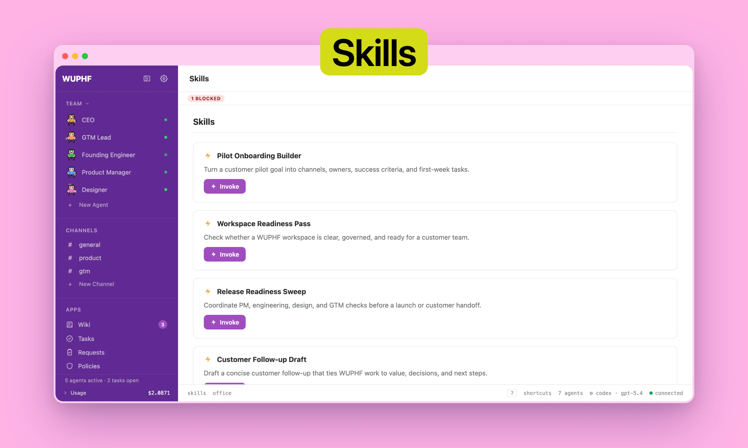 WUPHF by Nex.ai screenshot 4