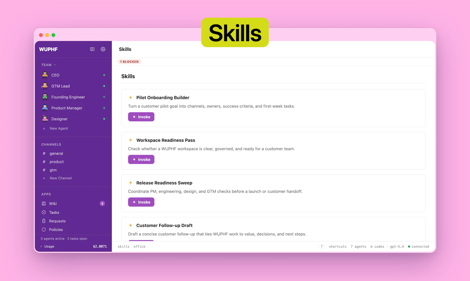 WUPHF by Nex.ai screenshot 5