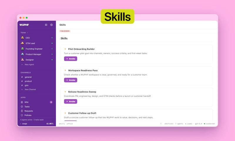 WUPHF by Nex.ai screenshot 5