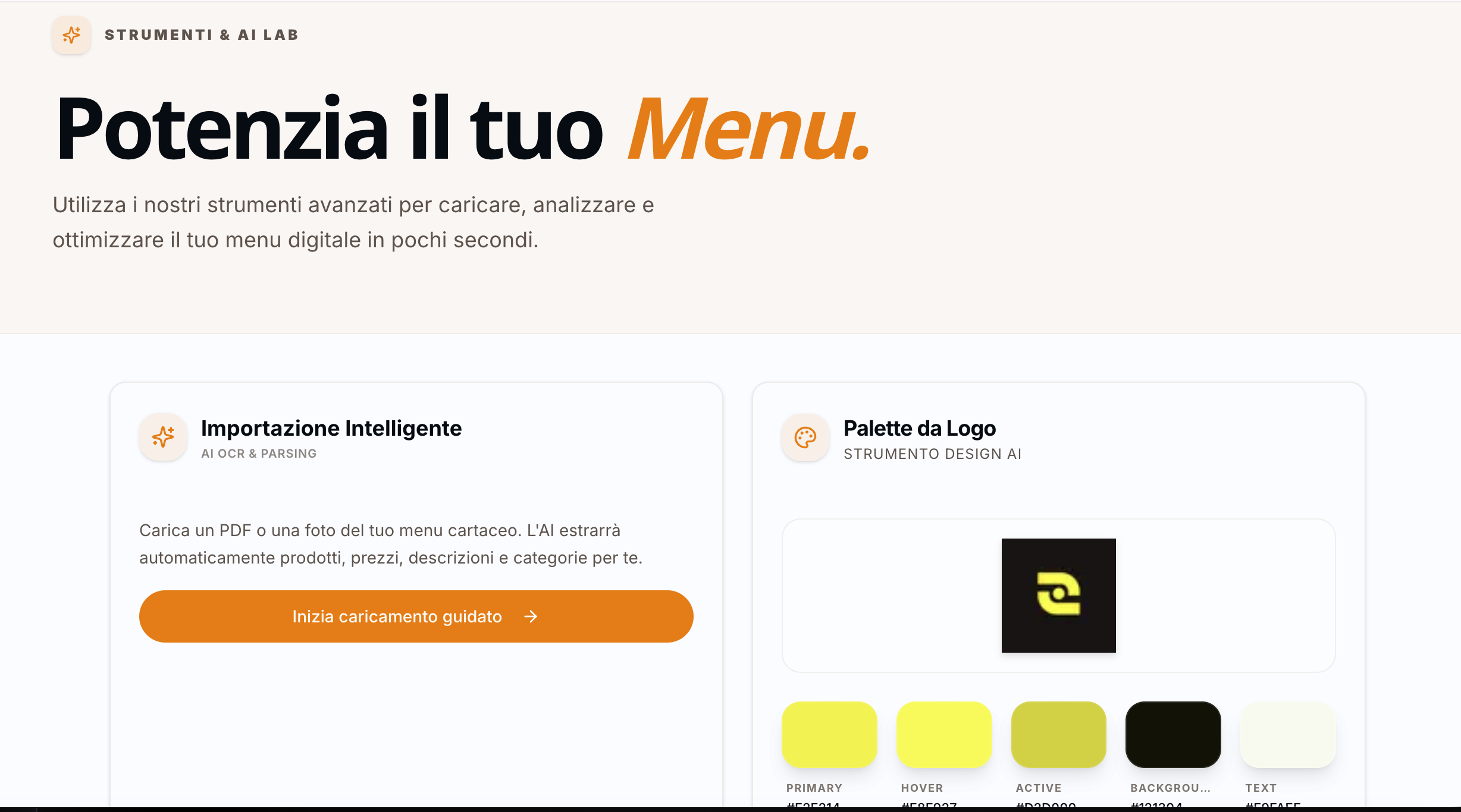 ZetaMenu gallery image