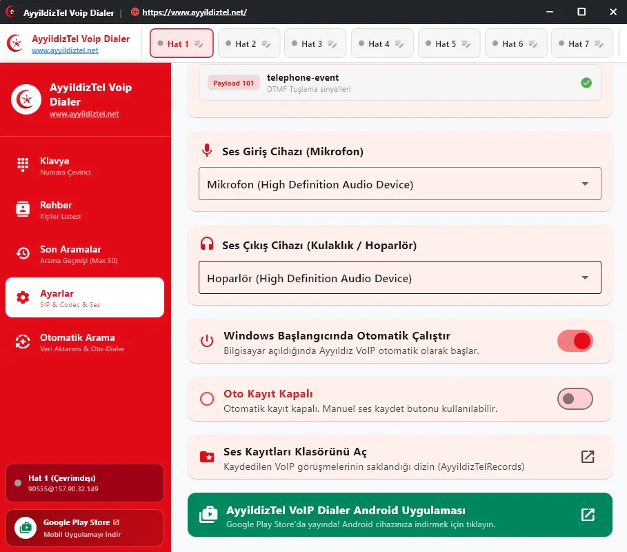 AyyildizTel Voip Dialer gallery image