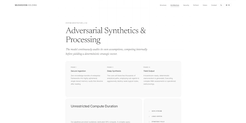 Mushegyan Holding screenshot 3