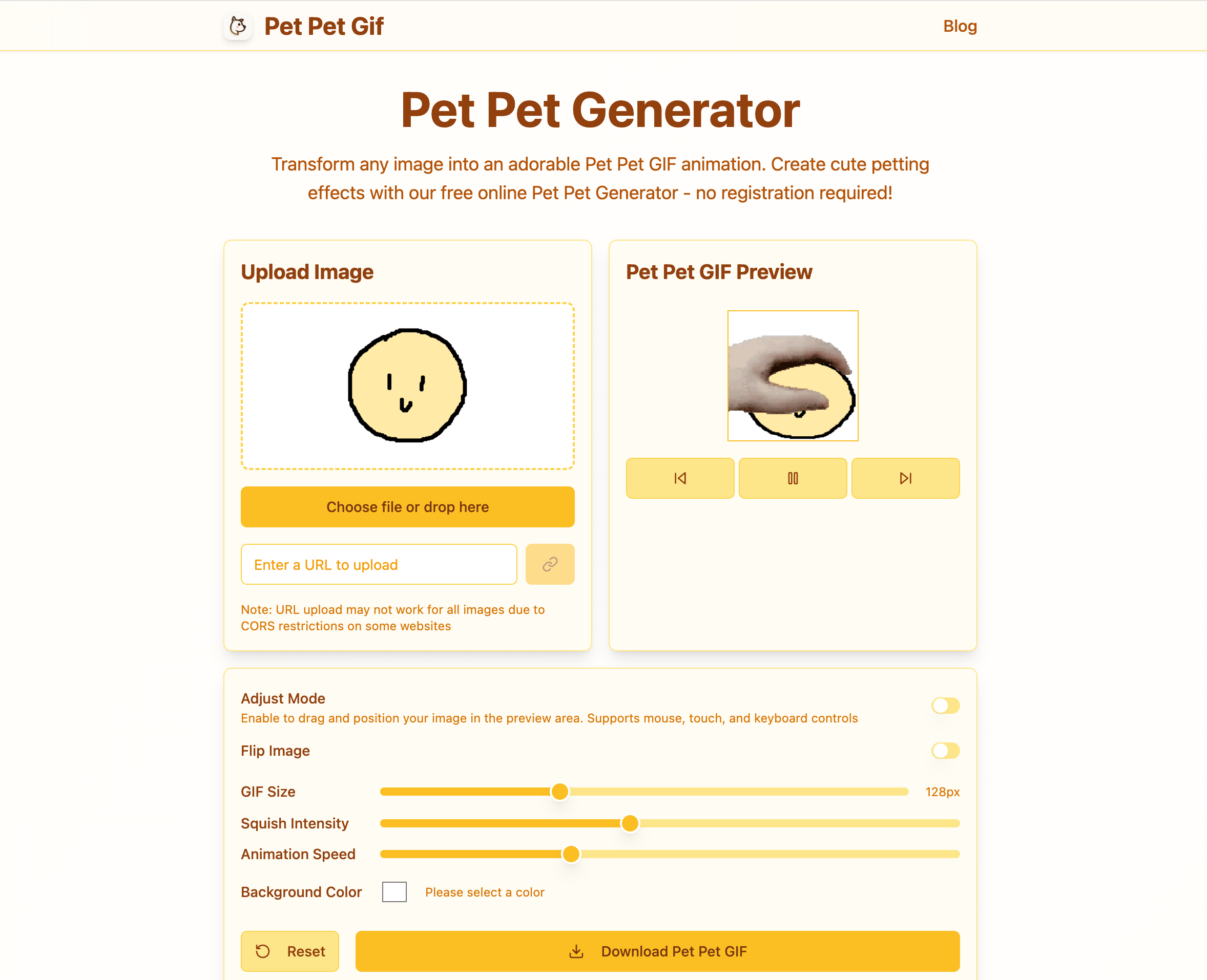 Pet Pet Gif logo