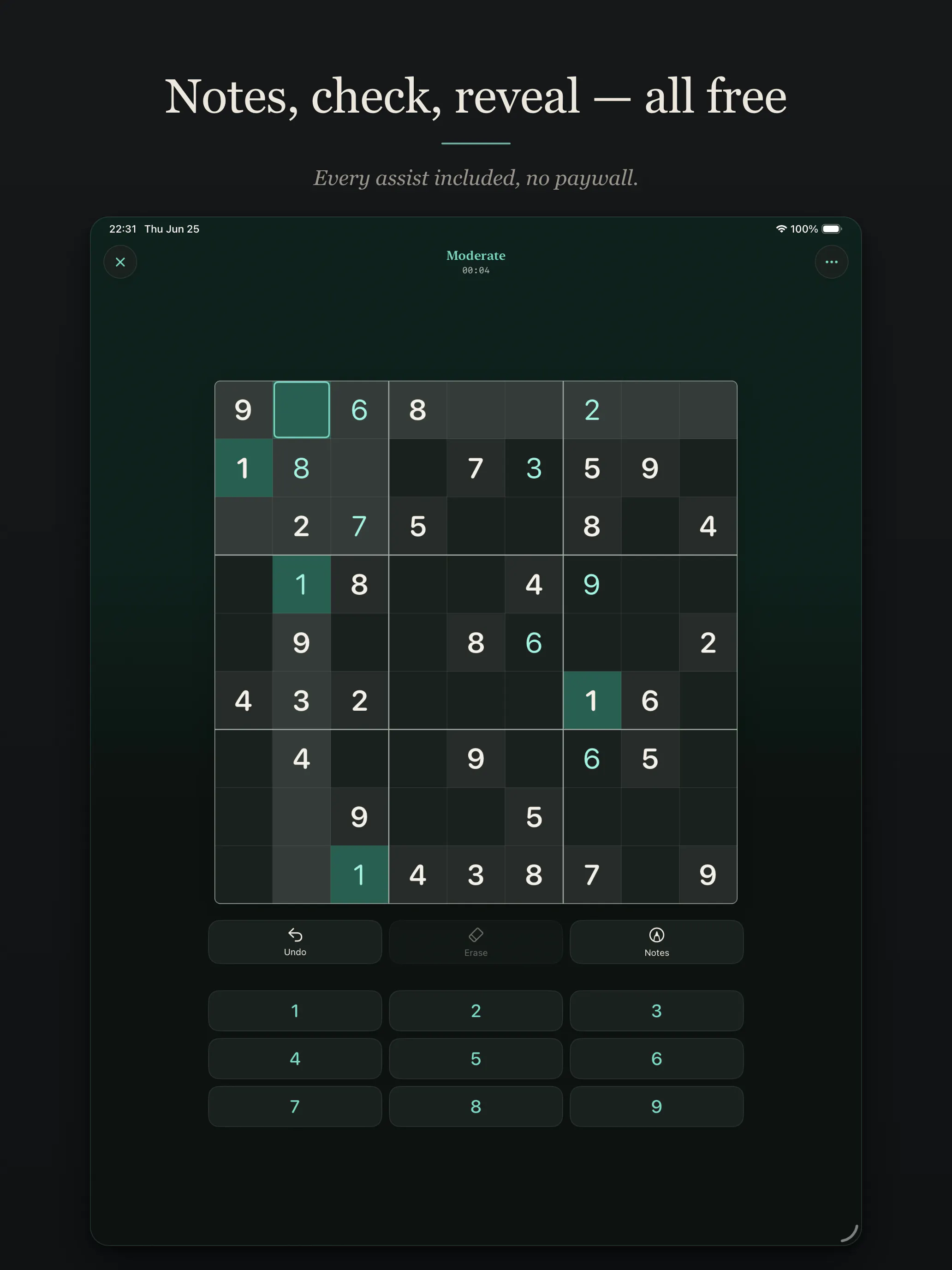 Calm Sudoku gallery image