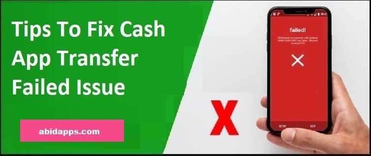 Cash App Transfer Failed