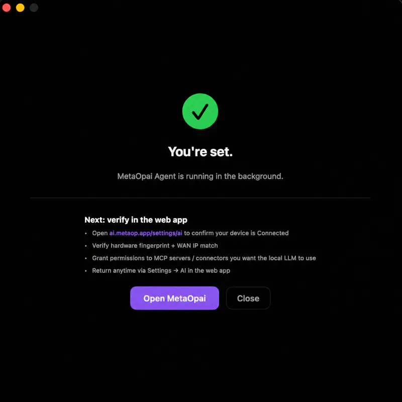 MetaOpAI screenshot 129