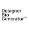 Designer Bio Generator