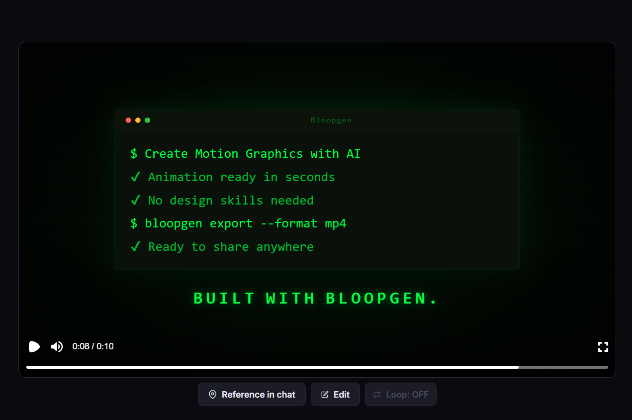 Bloopgen Public Launch gallery image