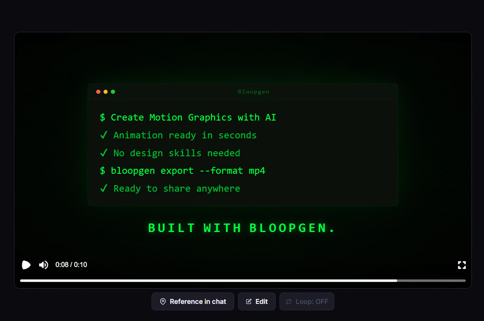 Bloopgen Public Launch screenshot 4