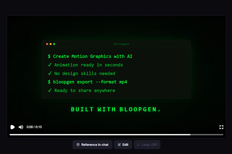 Bloopgen Public Launch screenshot 4