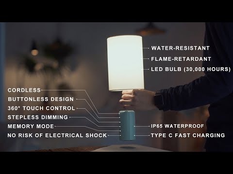 Cuppa Cordless LED Touch Lamp gallery image