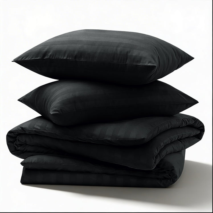 4PC Stripe Bedding Complete Set gallery image