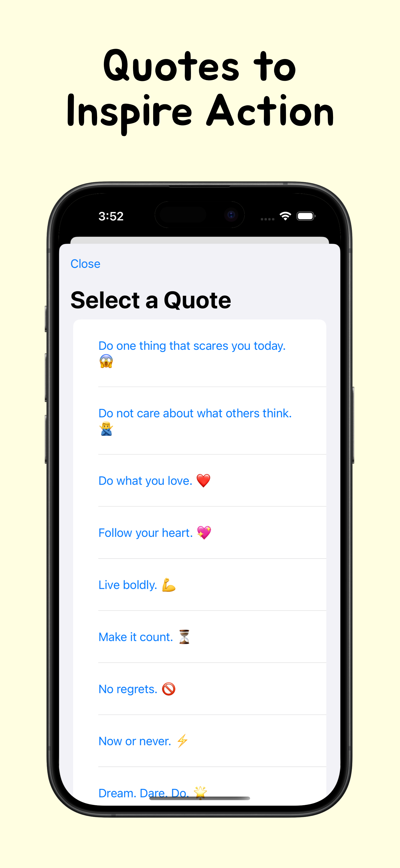 وسائط LifeCount - افعل شيئًا واحدًا يخيفك - كل يوم 3