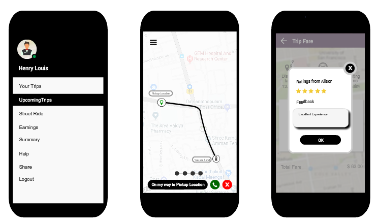 UnicoTaxi - A White Label Taxi Booking App gallery image
