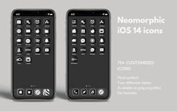 New iOS 14 - Neomorphic Design Icon Pack media 2