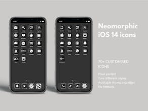 New iOS 14 - Neomorphic Design Icon Pack gallery image