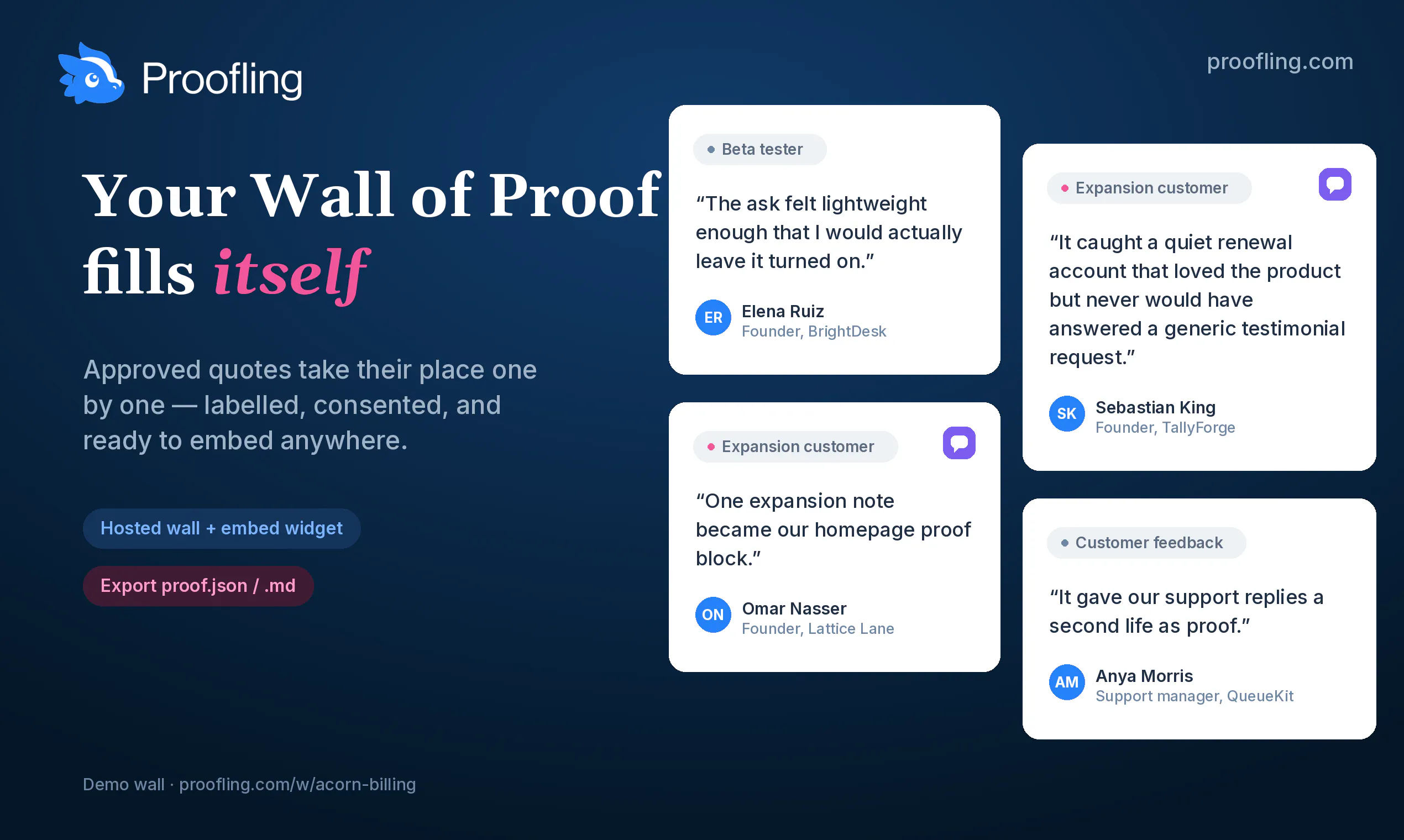 Proofling gallery image