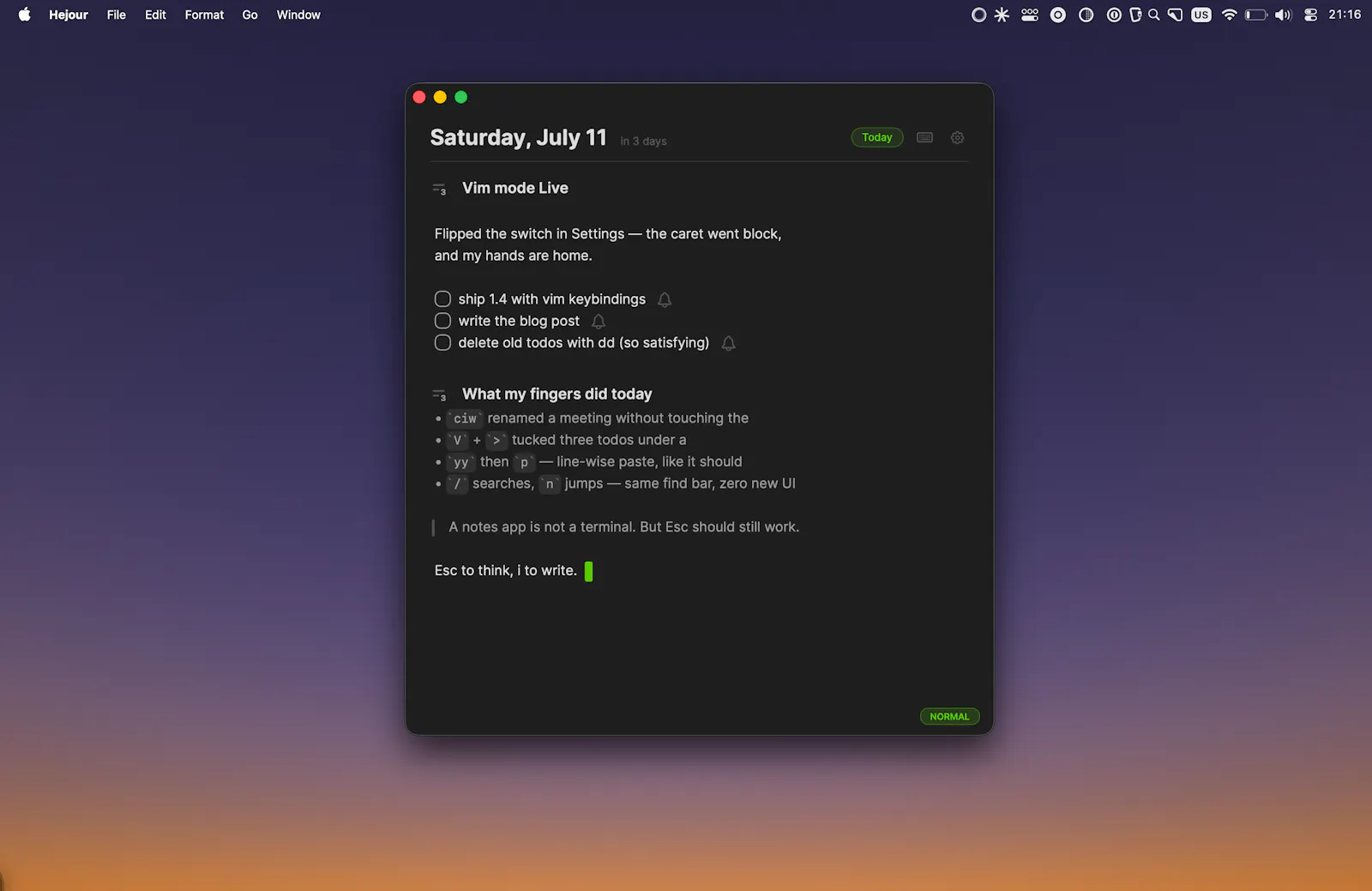 Hejour screenshot 3