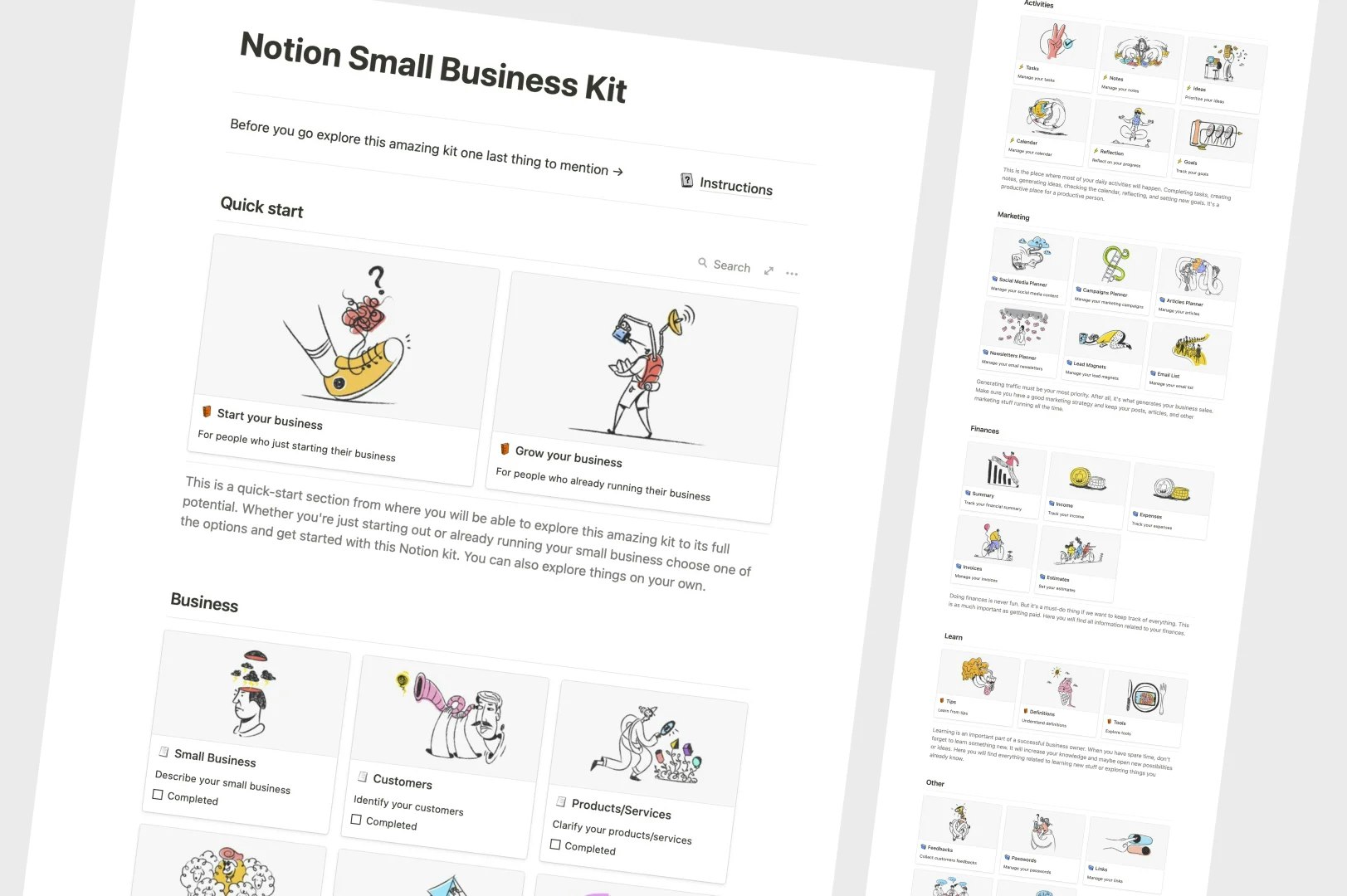وسائط NotionTricks.com - قوالب فكرة عالية الجودة 13