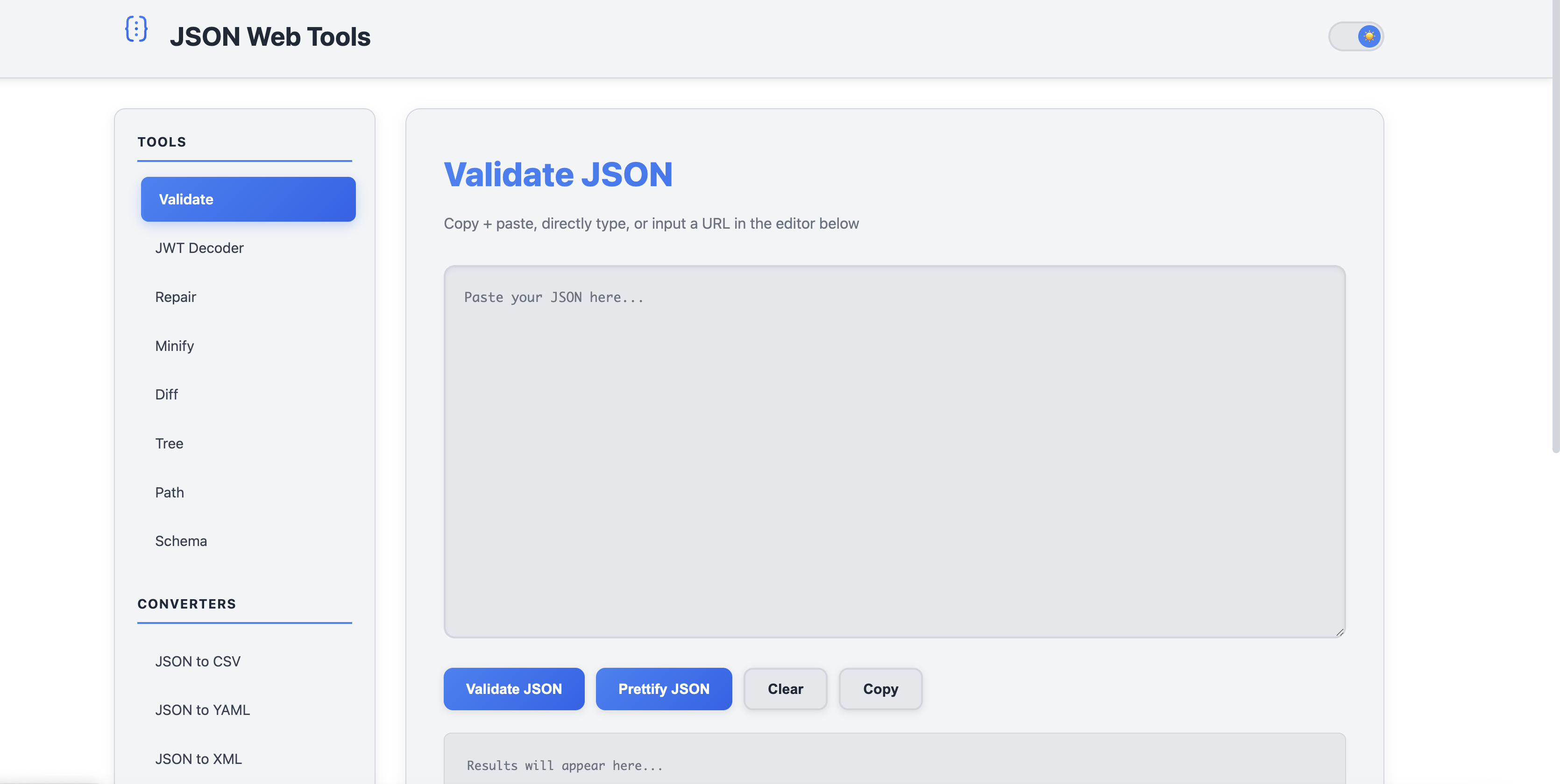 JSON Web Tools gallery image
