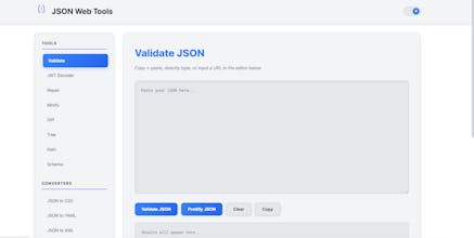 JSON Web Tools gallery image