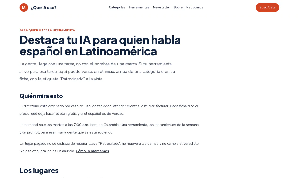 ¿Qué IA uso? gallery image
