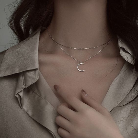 Mẫu Mặt Dây Chuyền Bạc Cá Tính Cho Nữ