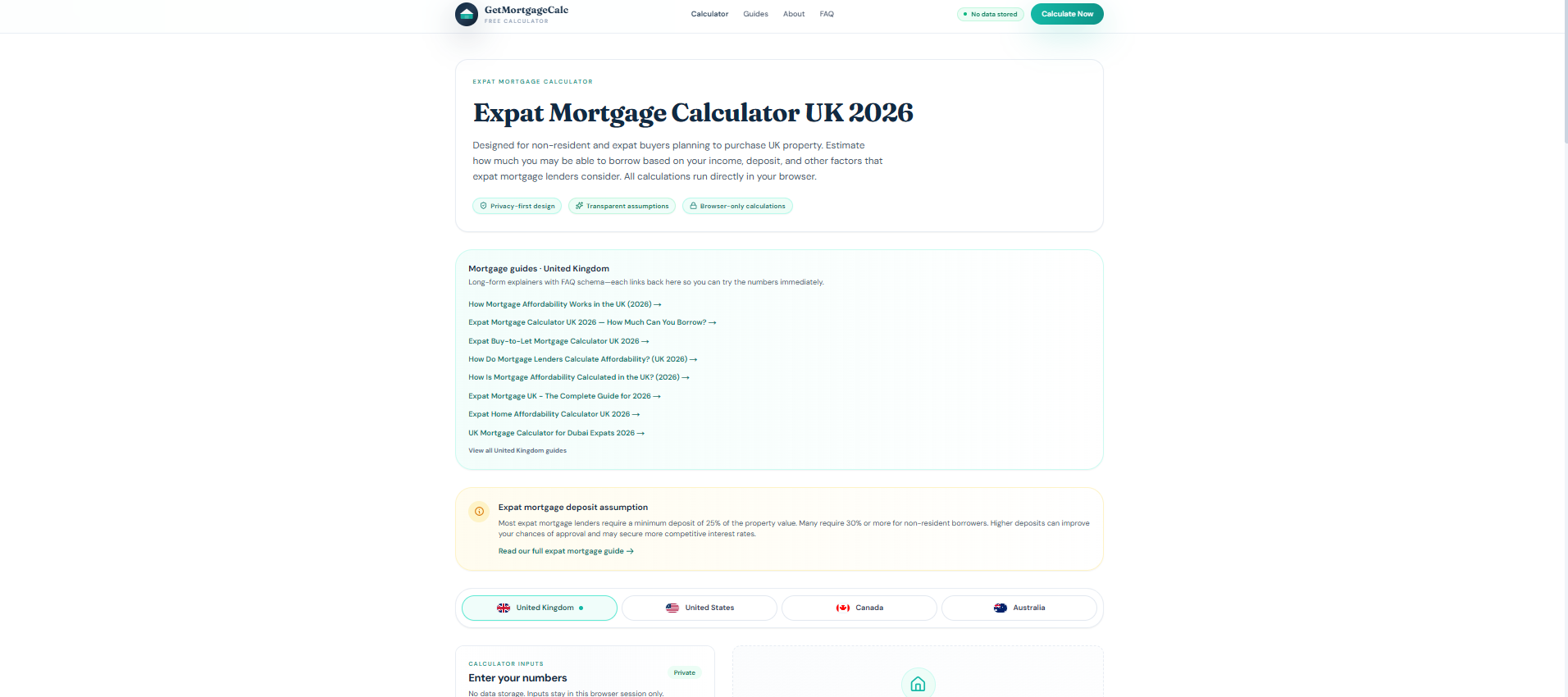 GetMortgageCalc gallery image