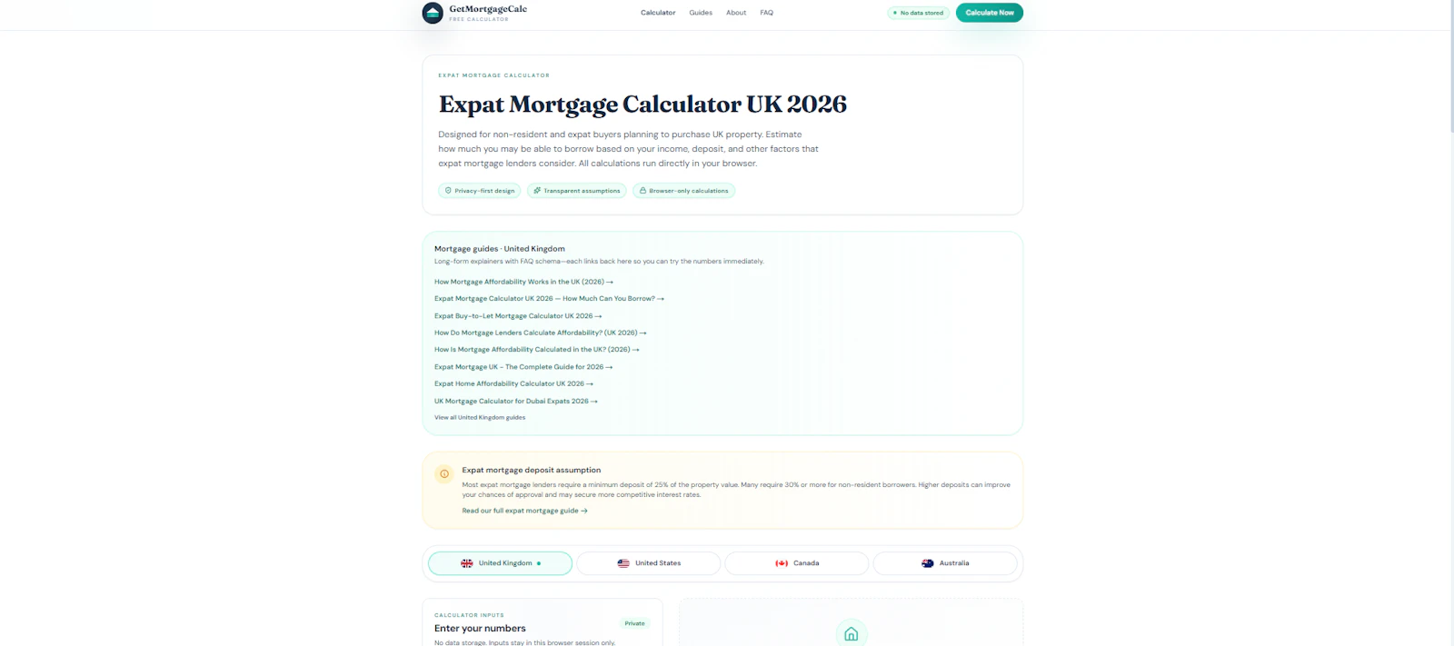 GetMortgageCalc screenshot 3