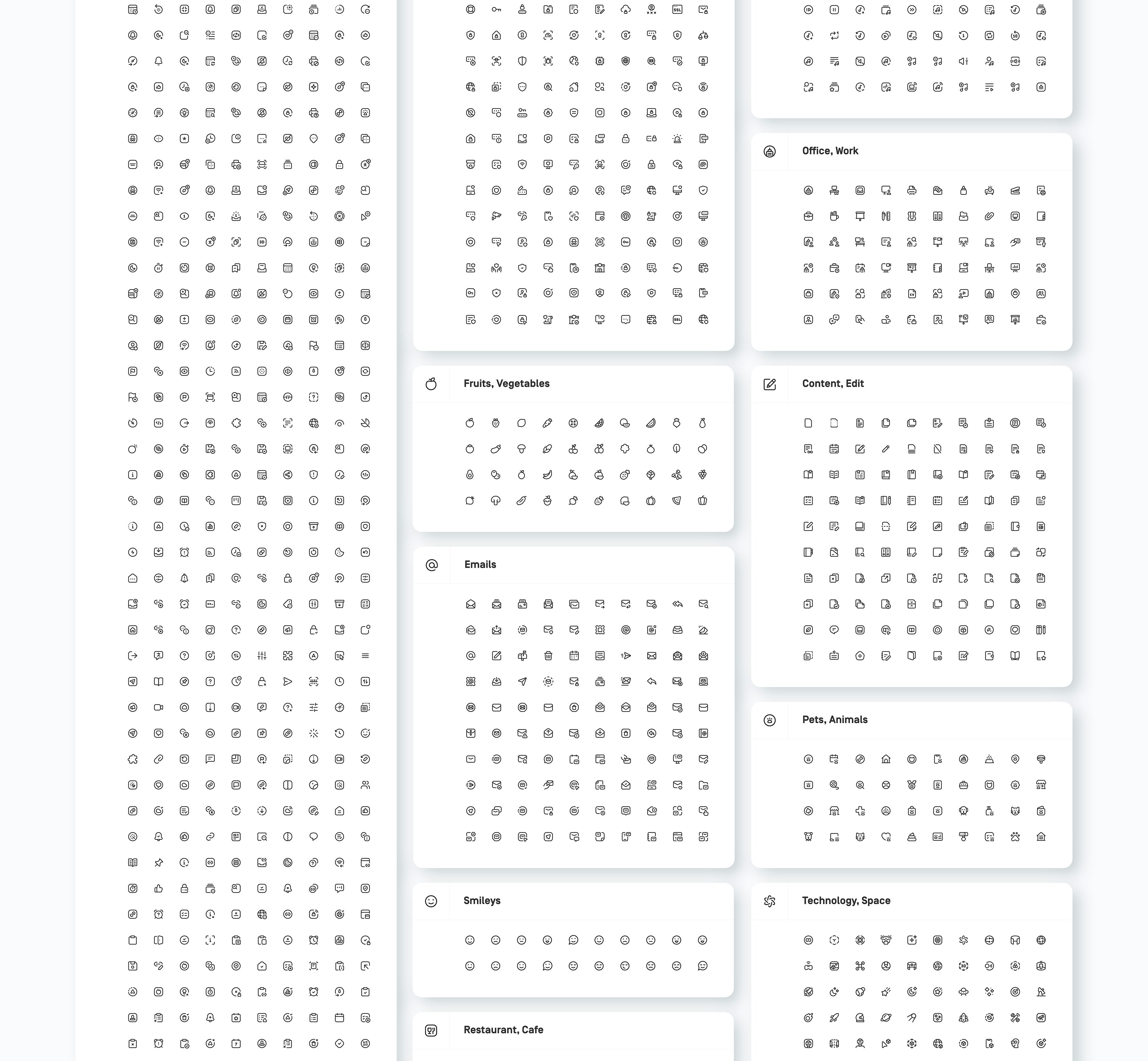 Myicons v—1.21  Vector Line Icons Pack gallery image