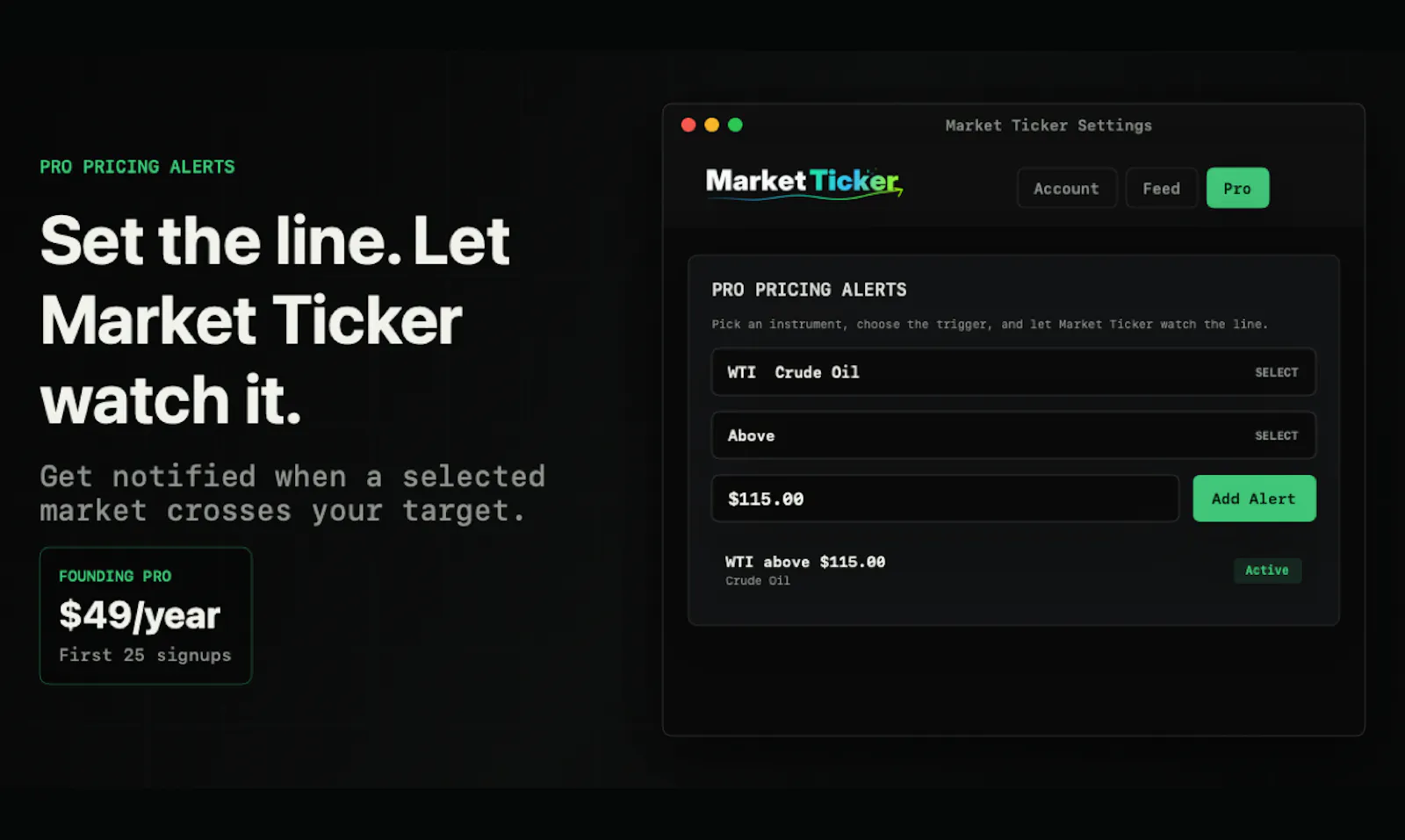 Market Ticker screenshot 4