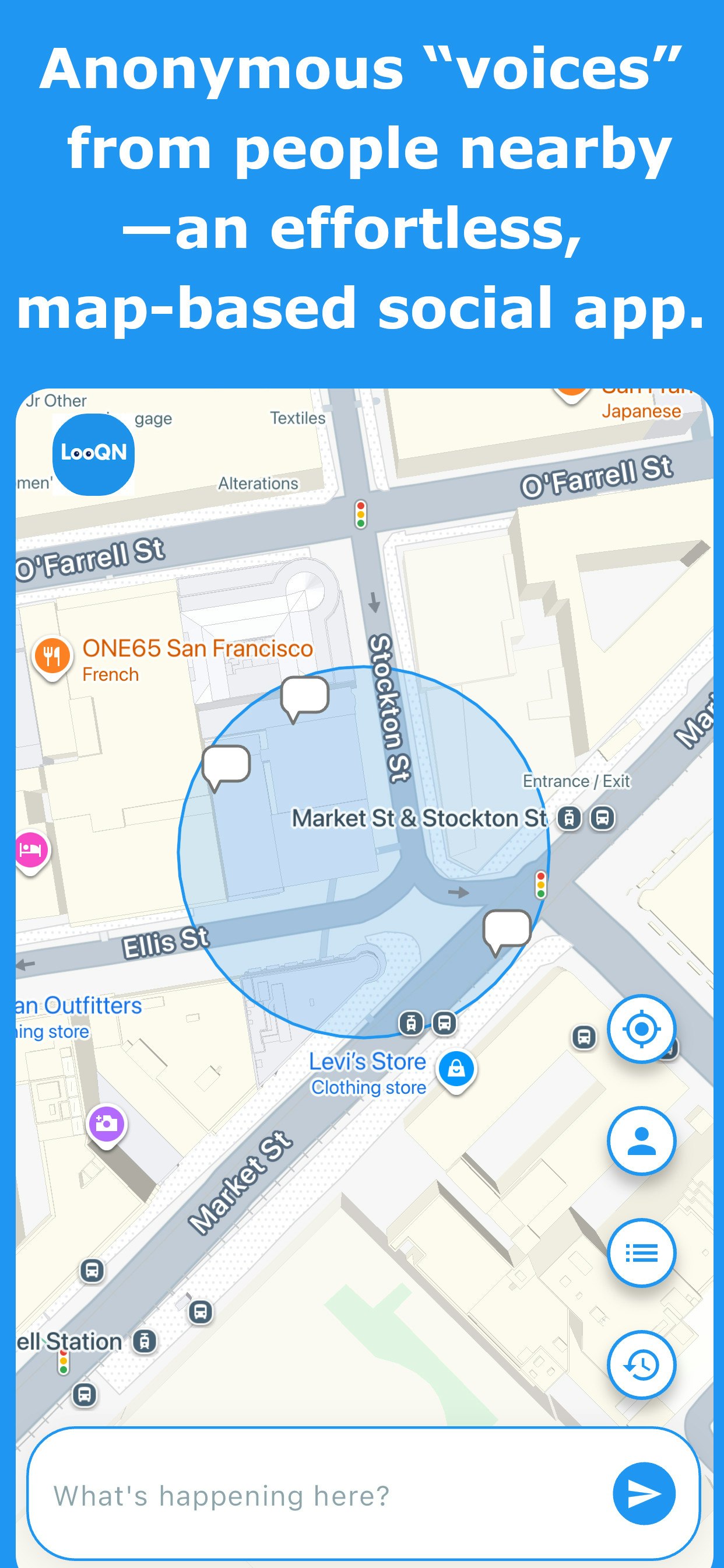 LooQN - Main product screenshot demonstrating key features and user interface