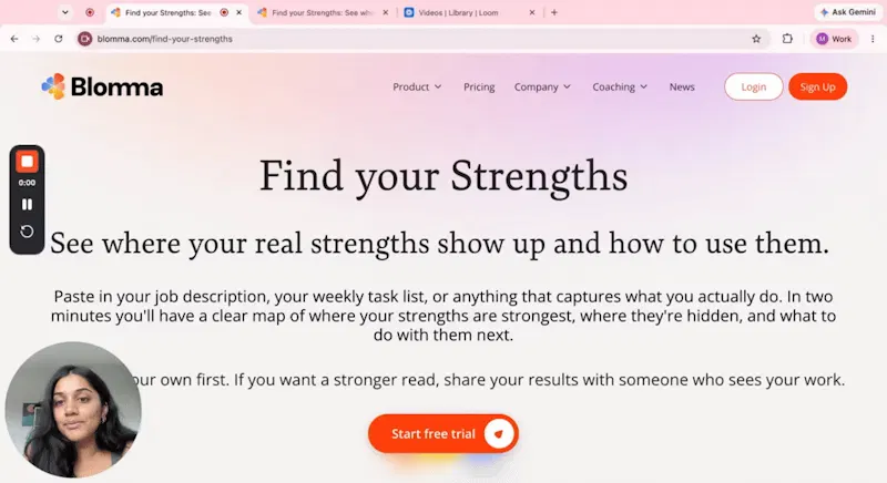 Find your Strengths screenshot 1 (video preview)