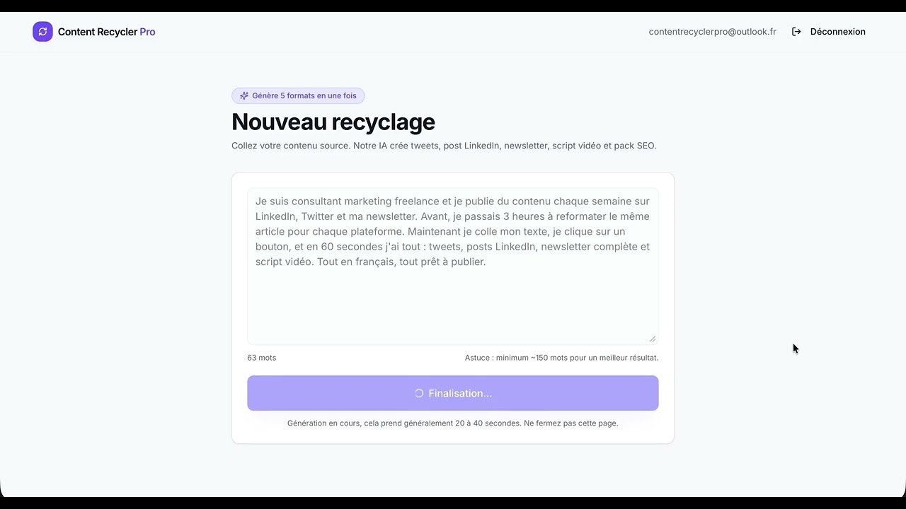 Content Recycler Pro gallery image