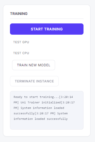 Uni Trainer V2 gallery image