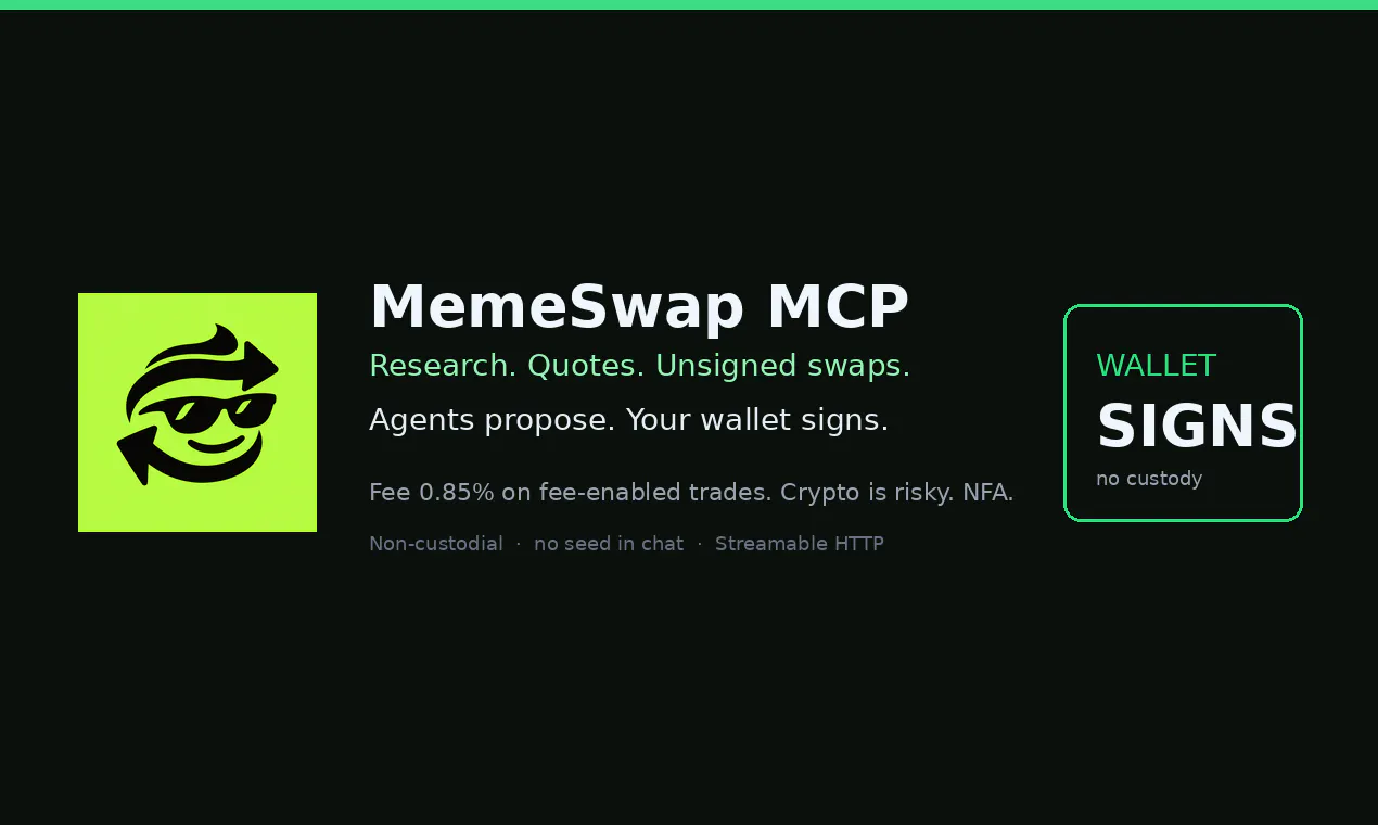 MemeSwap MCP gallery image