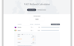 Europe VAT refund calculator media 3