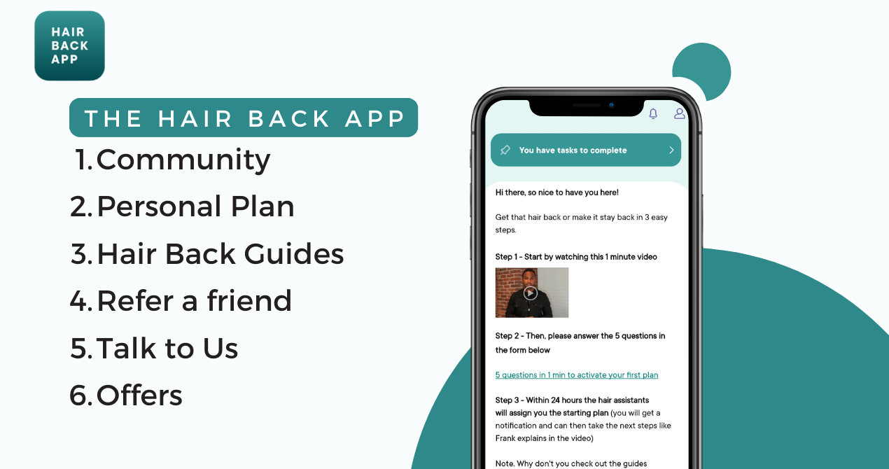 The Hair Back app media 2