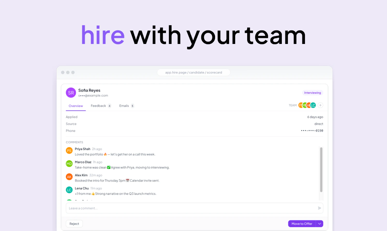 hire.page screenshot 5