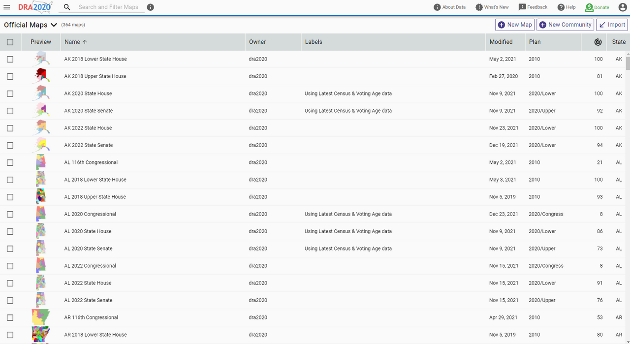 Dave's Redistricting gallery image