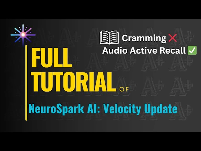 NeuroSpark AI screenshot 1 (video preview)