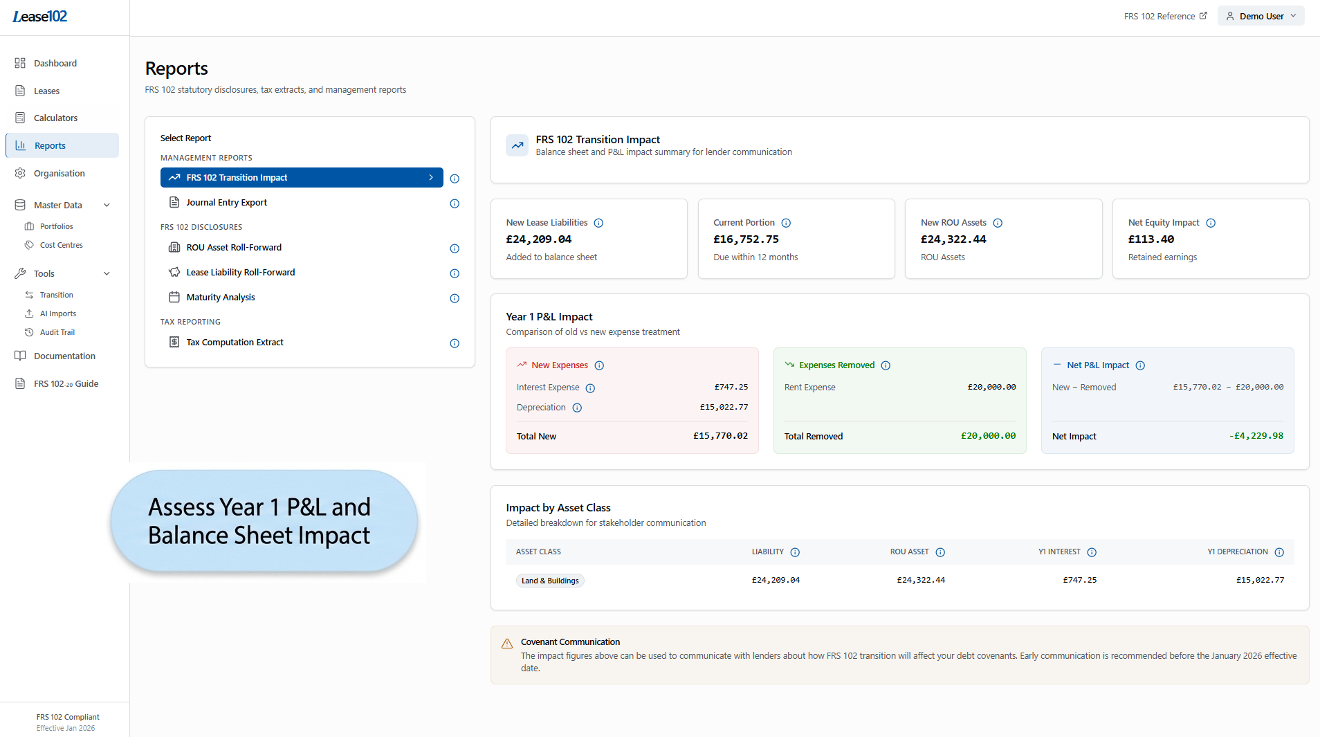 Lease102 - FRS 102 Lease Accounting  gallery image