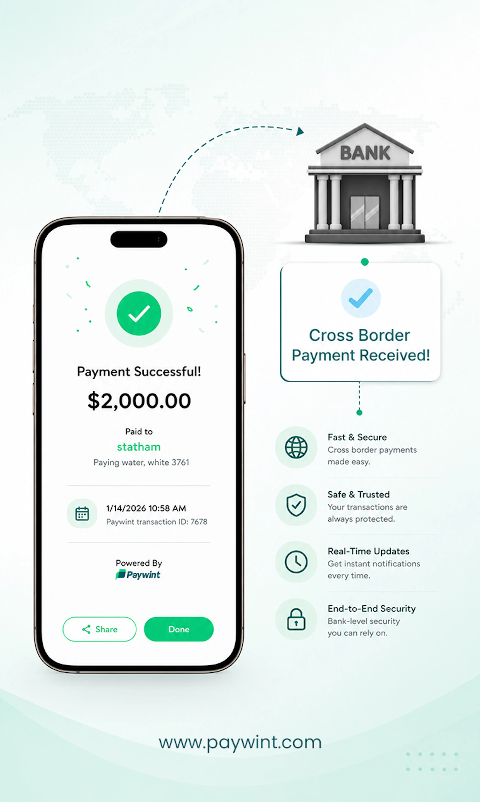 Paywint Cross Border Payments screenshot 1