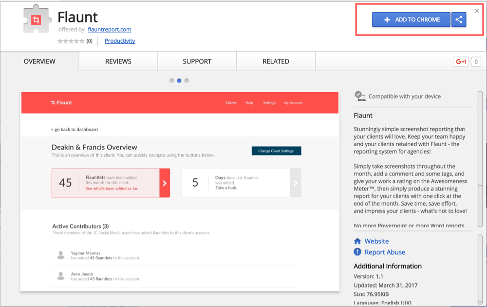 Flaunt gallery image