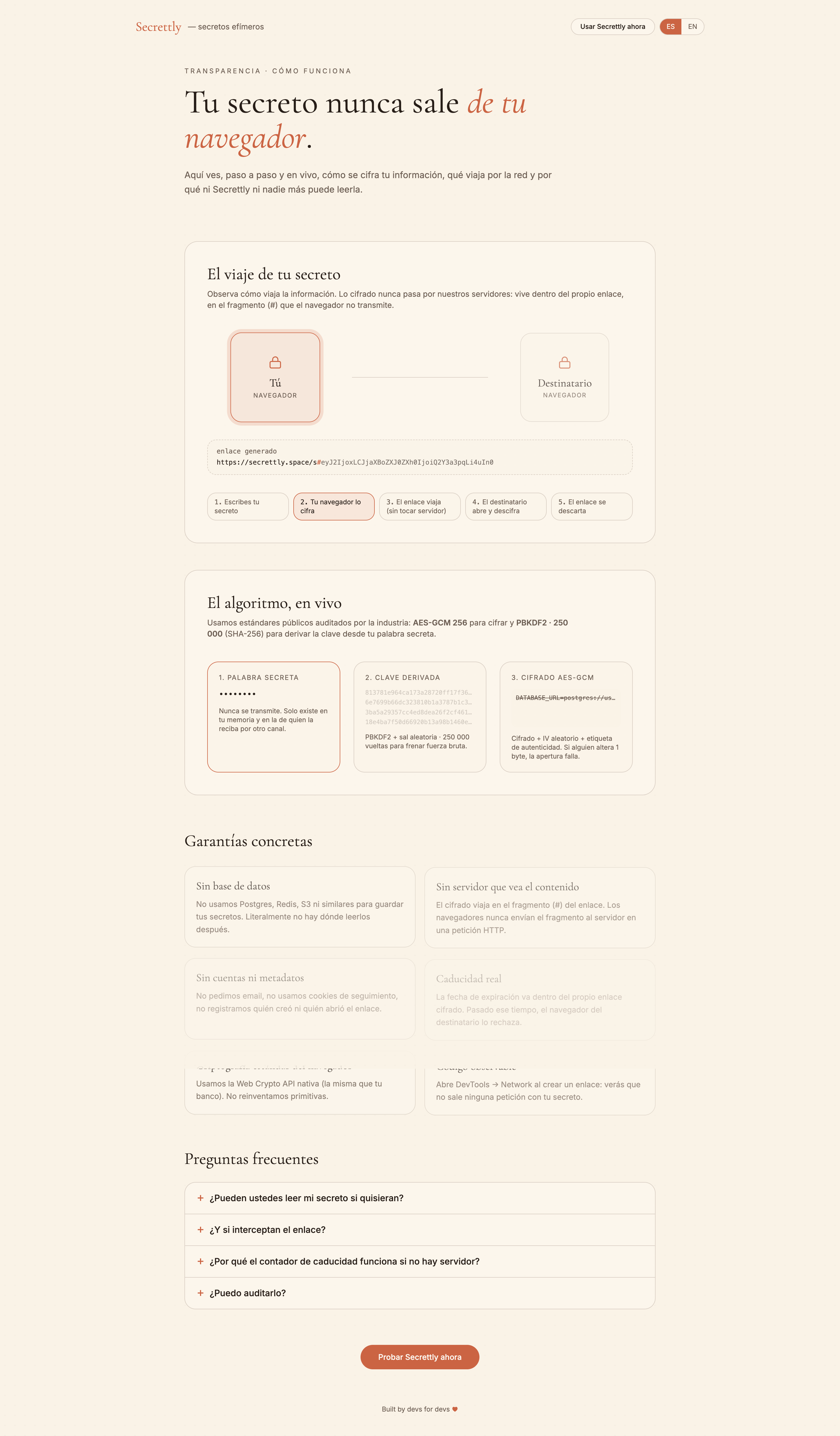 Secrettly - privacy for developer gallery image