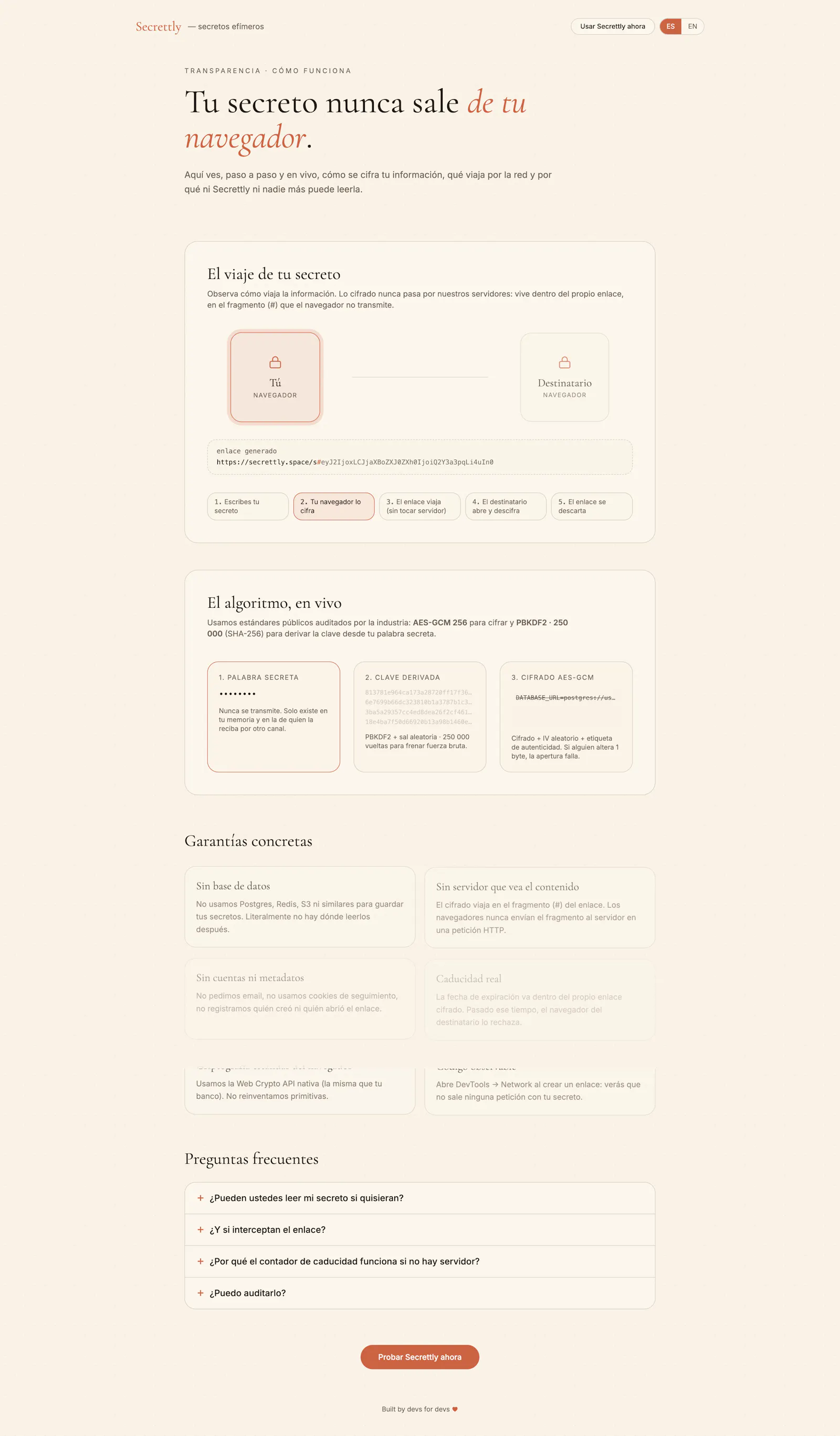 Secrettly - privacy for developer screenshot 2