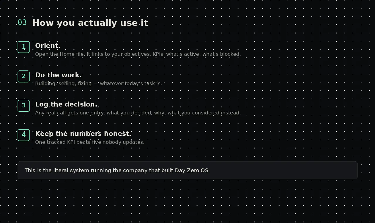 Day Zero OS gallery image